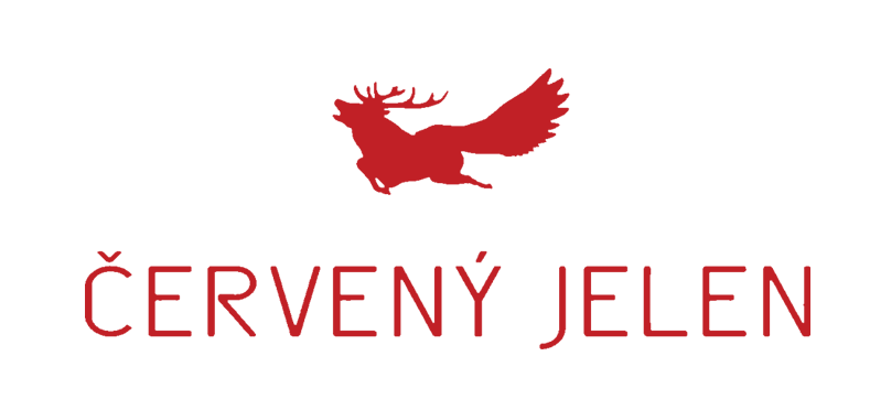 Červený jelen logo