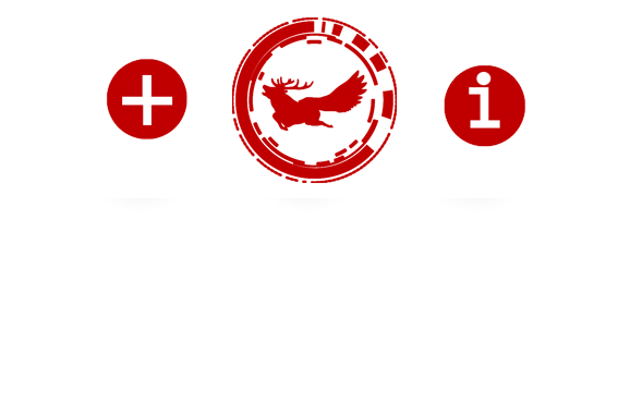 Červený jelen logo